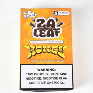 Za Leaf 5 Cuts Box Amber