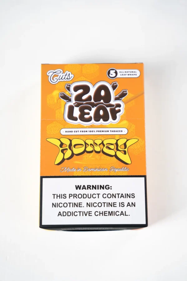 Za Leaf 5 Cuts Box Amber