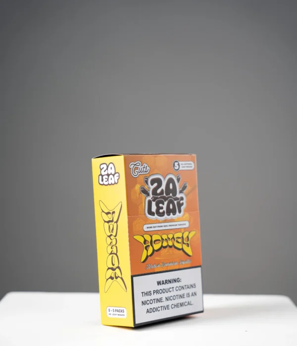 Za Leaf 5 Cuts Box Amber - Image 5