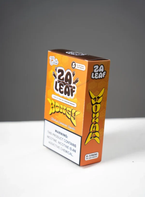 Za Leaf 5 Cuts Box Amber - Image 6