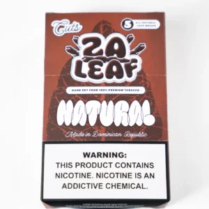 Za Leaf 5 Cuts Box Natural