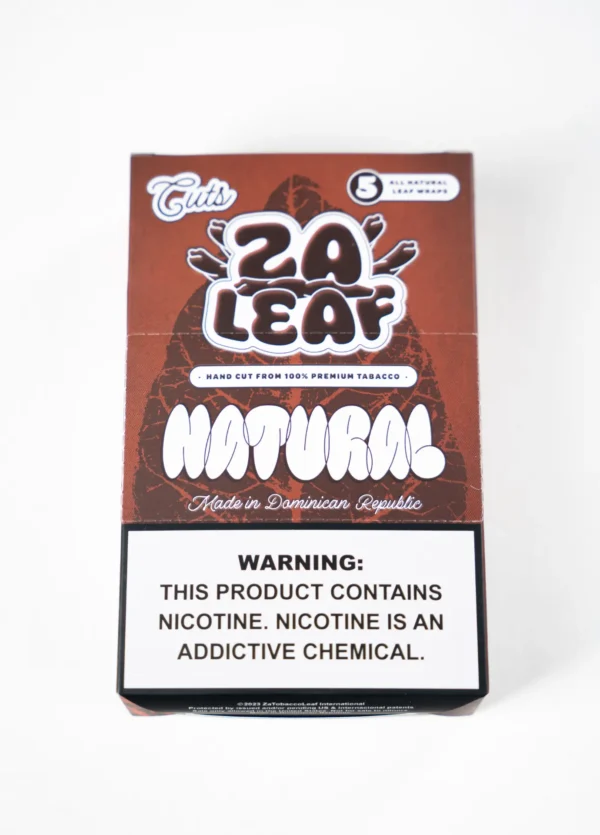 Za Leaf 5 Cuts Box Natural